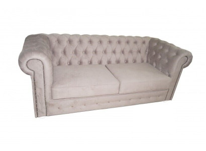 Sofa 2 Sitzer Couch Polster Sofa Textil Couchen Garnitur Zweisitzer Chesterfield